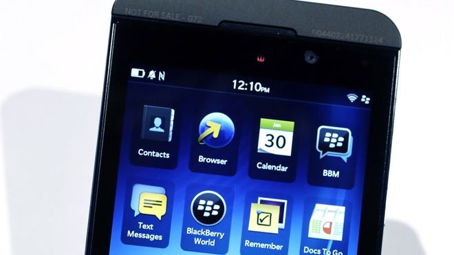 Анонимный покупатель приобрел сразу 1 миллион BlackBerry Z10