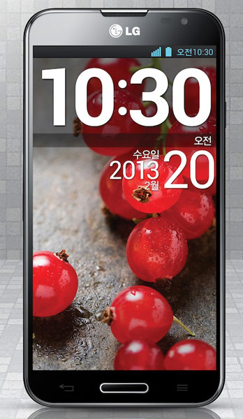 Выход нового варианта смартфона LG Optimus G Pro намечен на конец февраля