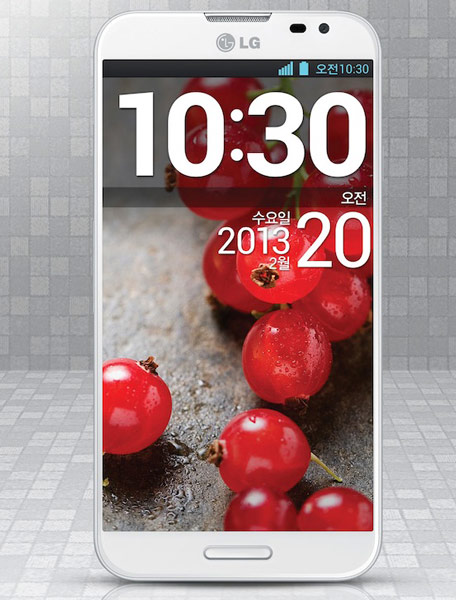 Выход нового варианта смартфона LG Optimus G Pro намечен на конец февраля