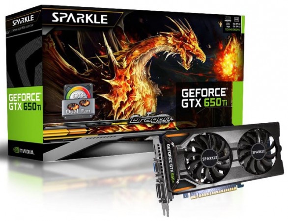 Ассортимент Sparkle пополнился 3D-картами GTX 660 OC Dual Fan, GTX 650Ti Super OC Dual Fan и GTX 650Ti OC Dual Fan