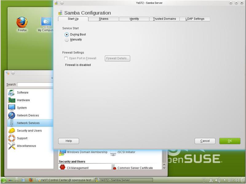 Аутентификация файловых серверов SUSE Linux в домене Windows на базе AD