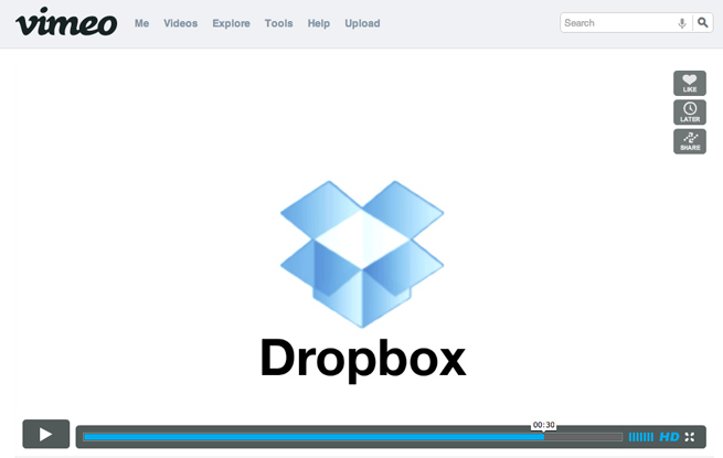 Автоматическая загрузка видео на Vimeo через Dropbox