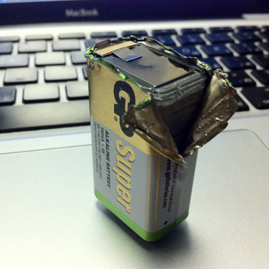 Батарейки AAAA из 9В кроны image