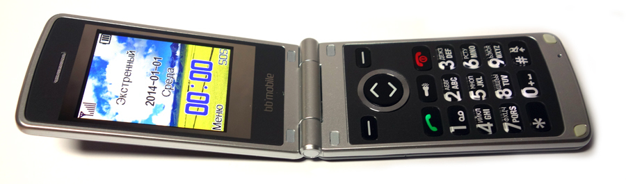 bb mobile VOIIS GPS: телефон с большими кнопками, контролем здоровья и удаленным управлением