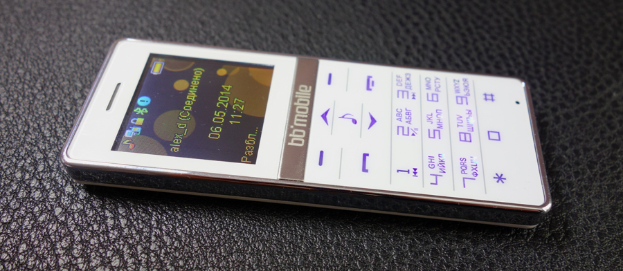 bb mobile micrON 4: гарнитура с виде телефона с поддержкой СМС и уведомлений