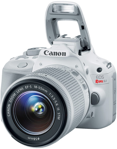 Камера в комплекте с белым объективом EF-S 18-55mm f/3.5-5.6 IS STM будет стоить $750