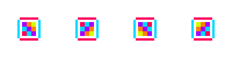 Бесконечные неповторяющиеся текстуры с помощью мозаики Вана