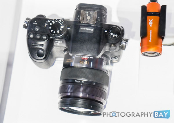 На CES 2014 показан прототип беззеркальной камеры Panasonic GH с функцией съемки видео 4K