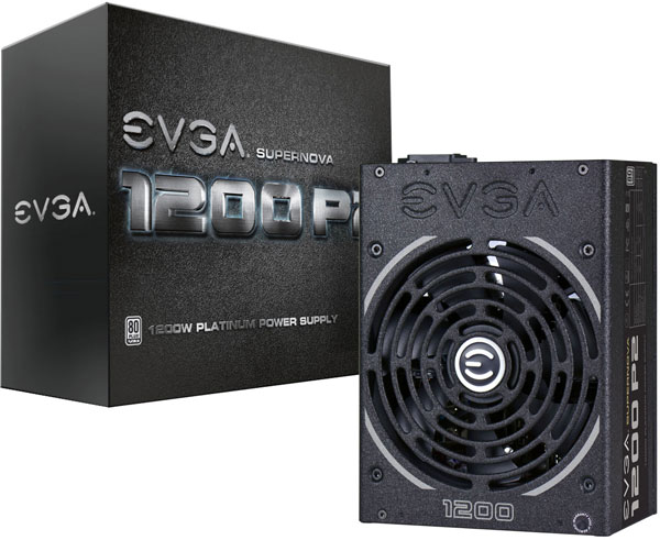 Блок питания EVGA SuperNOVA 1200 P2 продается по цене $270