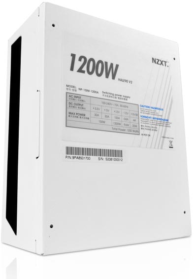 В серию NZXT HALE90 V2 вошли блоки питания мощностью до 1200 Вт