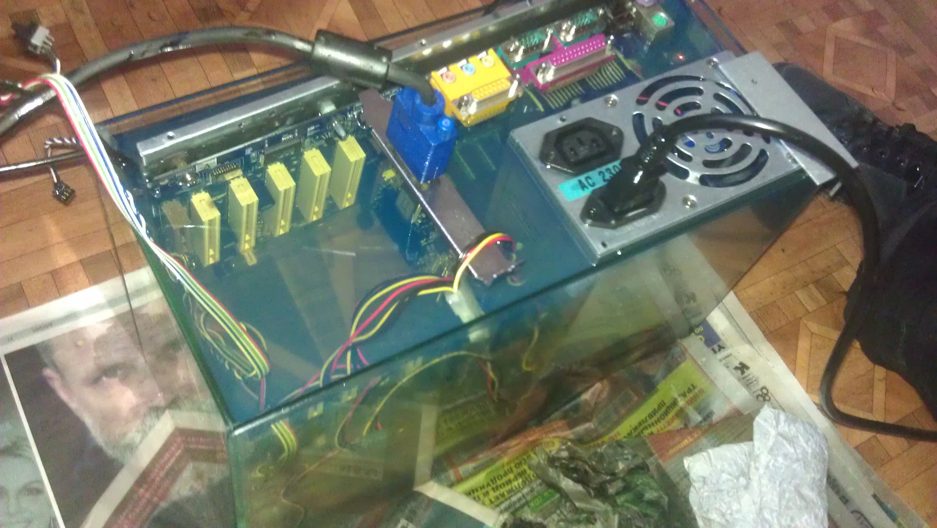 Борьба с шумом, масляный метод image