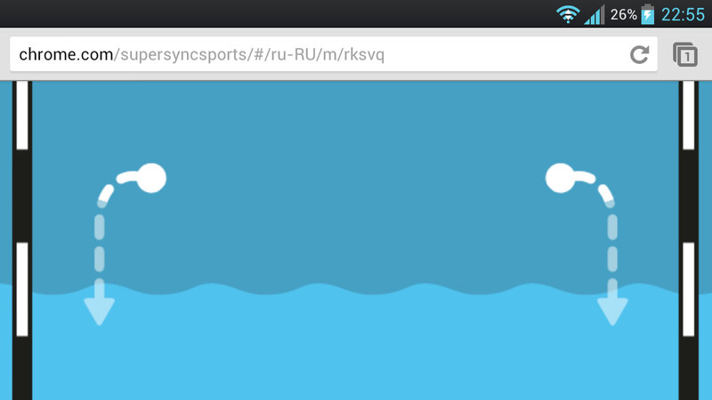 Браузерная игра Chrome Super Sync Sports