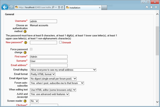 Быстрая установка и публикация на сервер открытой электронной платформы обучения Moodle image