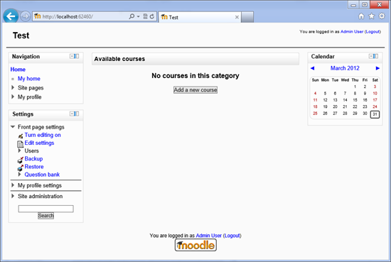 Быстрая установка и публикация на сервер открытой электронной платформы обучения Moodle image