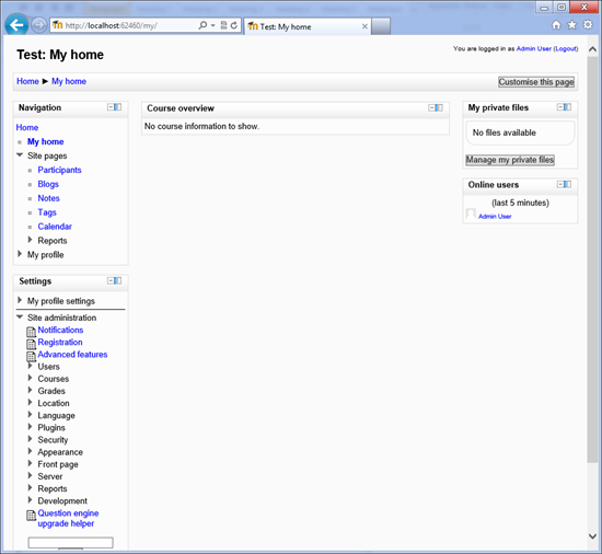 Быстрая установка и публикация на сервер открытой электронной платформы обучения Moodle image