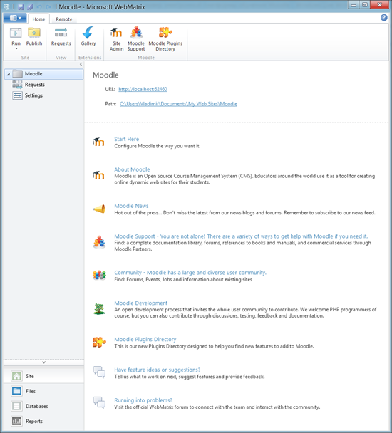 Быстрая установка и публикация на сервер открытой электронной платформы обучения Moodle image
