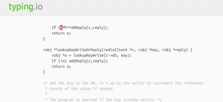 Быстрый набор кода для разработчиков — typing.io