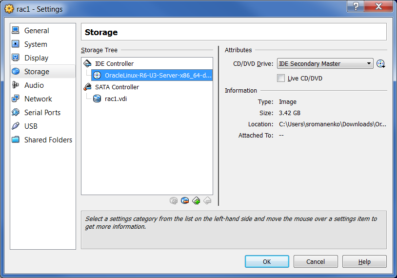 Часть 1. Как установить Oracle Database 11g Release 2 RAC на Linux используя VirtualBox – первый шаг к кластеризации image