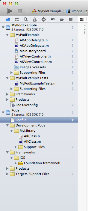 Часть 2. Делим наш «pod» на модули. Используем чужой «pod» для разработки своего Часть 2. Делим наш «pod» на модули. Используем чужой «pod» для разработки своего