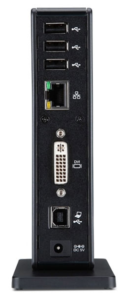 Чипсет DisplayLink DL-165 послужил основой для стыковочной станции Acer с интерфейсом USB 2.0