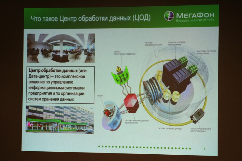 ЦОД Мегафона в Подмосковье (г. Дмитров)