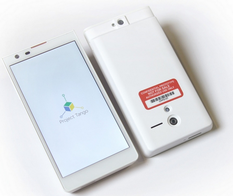 Демонстрация Project Tango от Google: возможности 3D маппинга