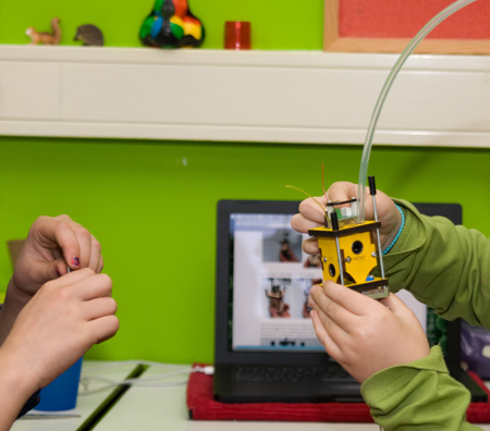 Дети собрали 3d принтер image