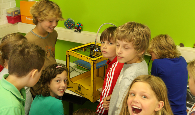 Дети собрали 3d принтер image
