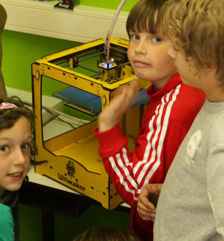 Дети собрали 3d принтер image