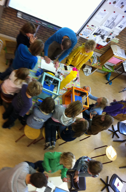 Дети собрали 3d принтер image