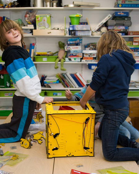 Дети собрали 3d принтер image