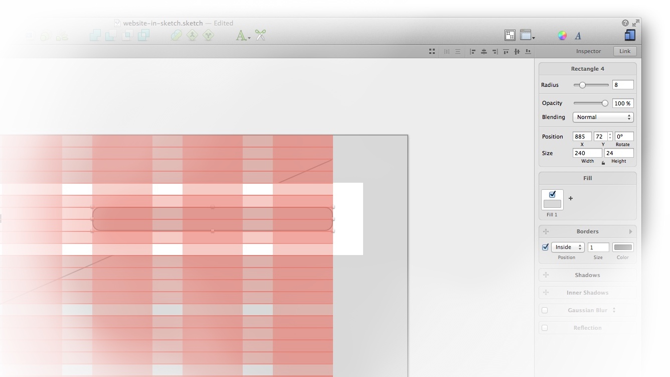 Дизайн сайта в Sketch.app. Часть 2.1: наводим красоту поиск по высоте