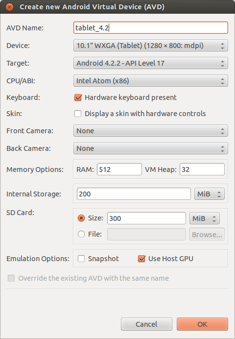 Добавление Google Apps в эмулятор Android (Intel x86 Atom System Image)