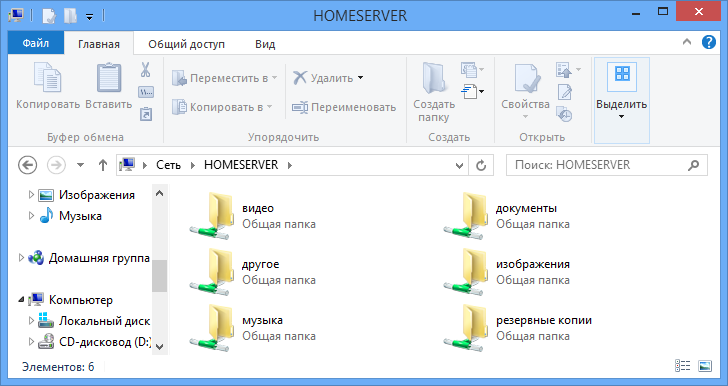 Домашний сервер на Windows 8 Pro