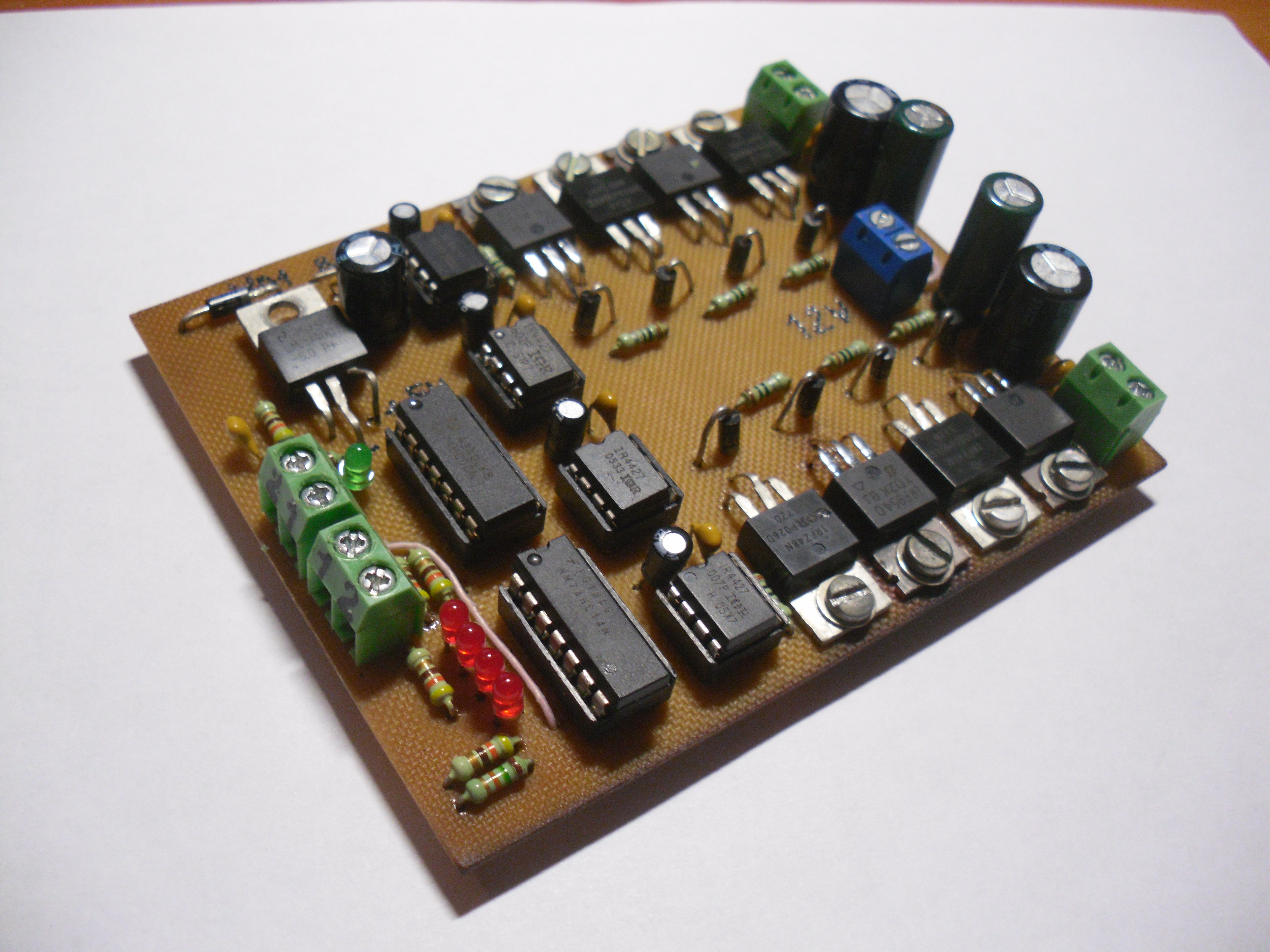 Двухканальный реверсивный 19A MOSFET драйвер для робота image