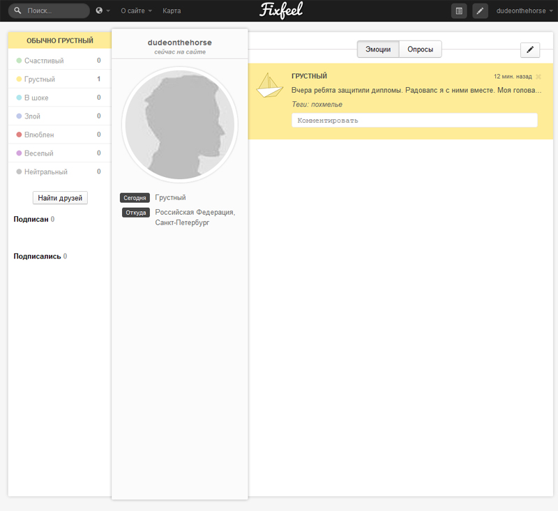 Эмоциональная социальная сеть Эмоциональная социальная сеть