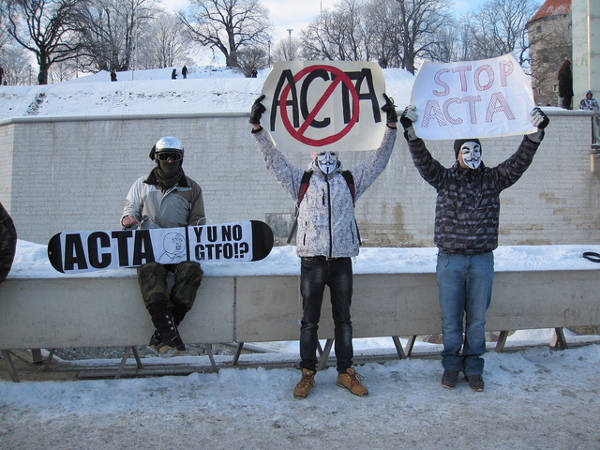 Европейский парламент проголосовал против ACTA