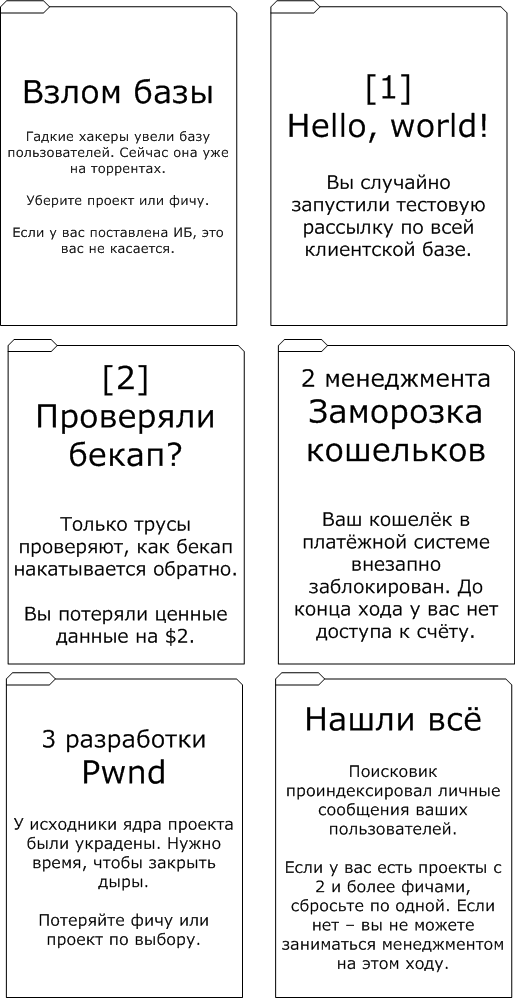 Блог компании Мосигра / Как мы делали настольную хабраигру и какие грабли при этом поймали