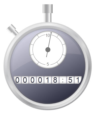 CSS3 timer