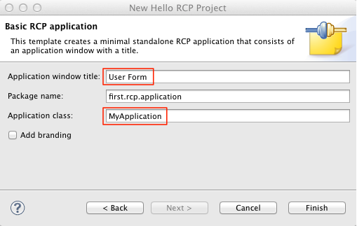 Eclipse / [Из песочницы] Разработка простого Eclipse RCP приложения