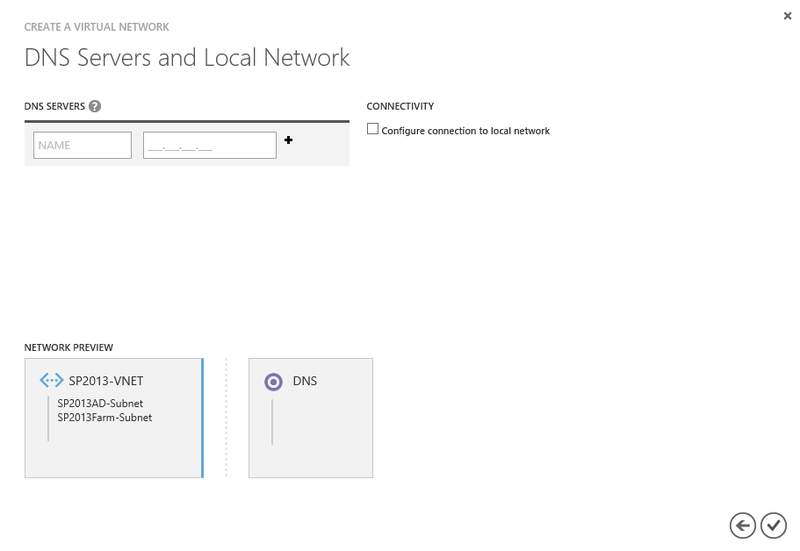 Ферма SharePoint 2013 в Windows Azure. AD DC