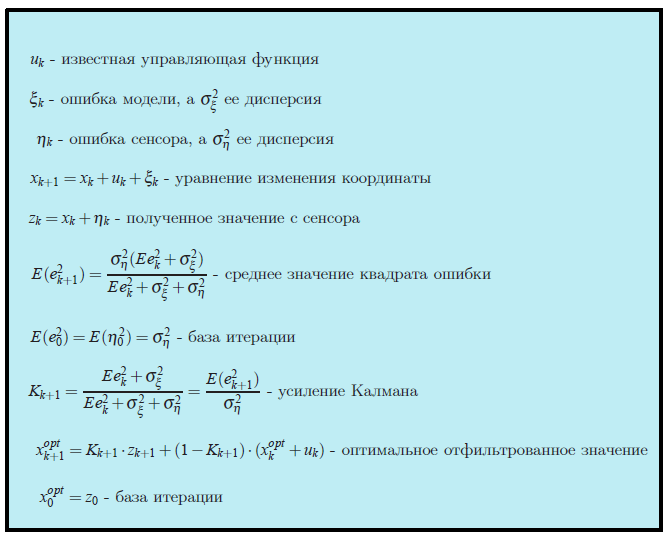 Фильтр Калмана