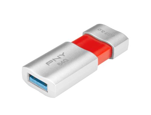 Конструкция PNY Wave 3.0 с выдвижным разъемом USB устраняет риск потери защитного колпачка