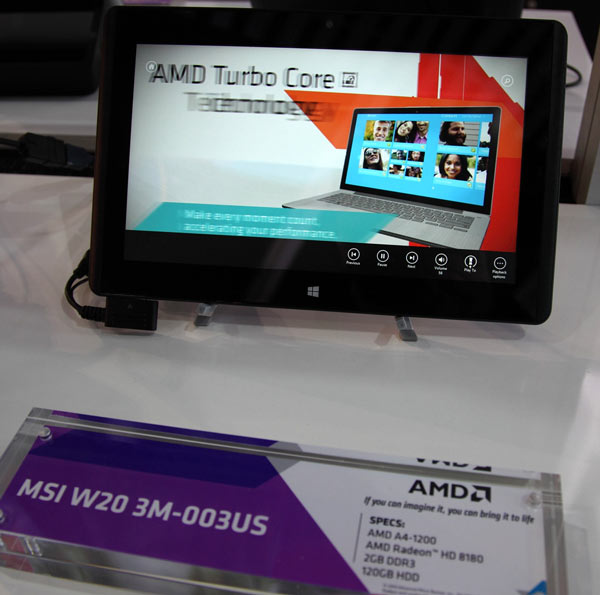 AMD показала на MWC 2014 устройства на мобильных APU нового поколения
