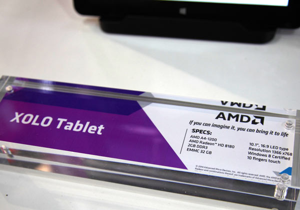 AMD показала на MWC 2014 устройства на мобильных APU нового поколения