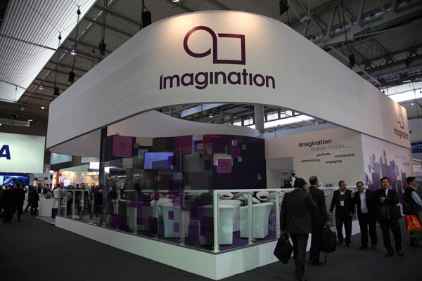 Фото с MWC 2014: стенд Imagination Technologies