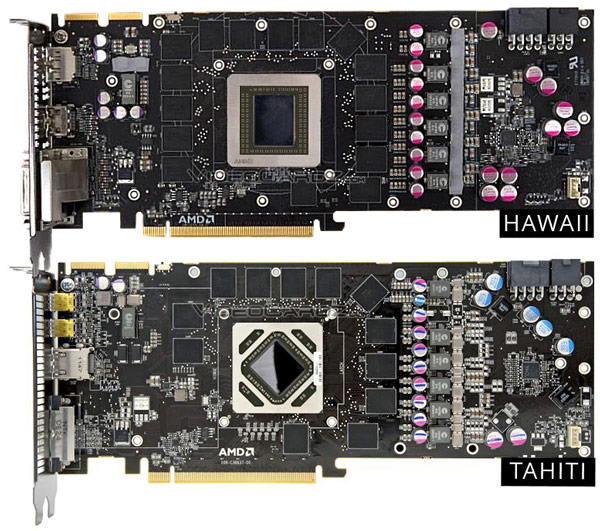 Подсистема питания AMD Radeon R9 290X построена по восьмифазной (6+2) схеме