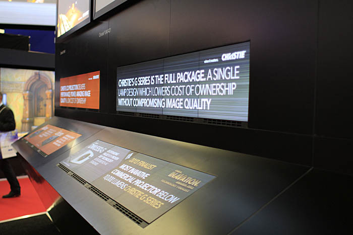 Фотоотчёт с выставки ISE — экраны, экраны и ещё экраны