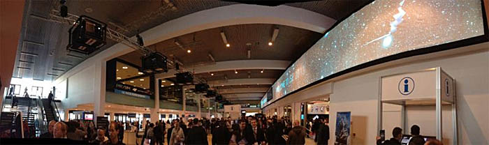 Фотоотчёт с выставки ISE — экраны, экраны и ещё экраны