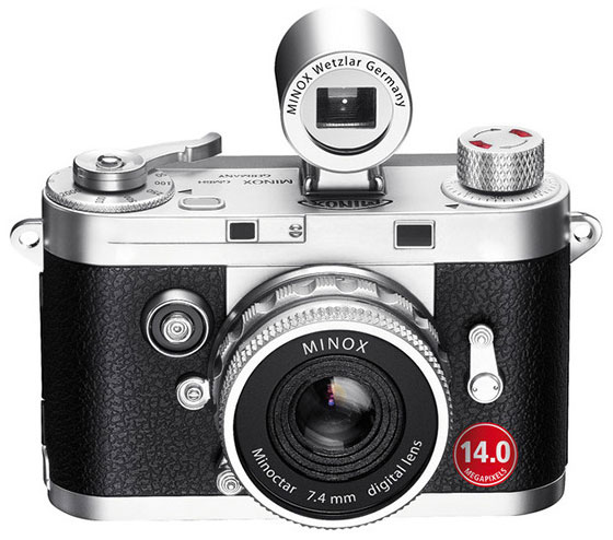 Цена камеры в стиле ретро Minox DCC 14.0 — $239